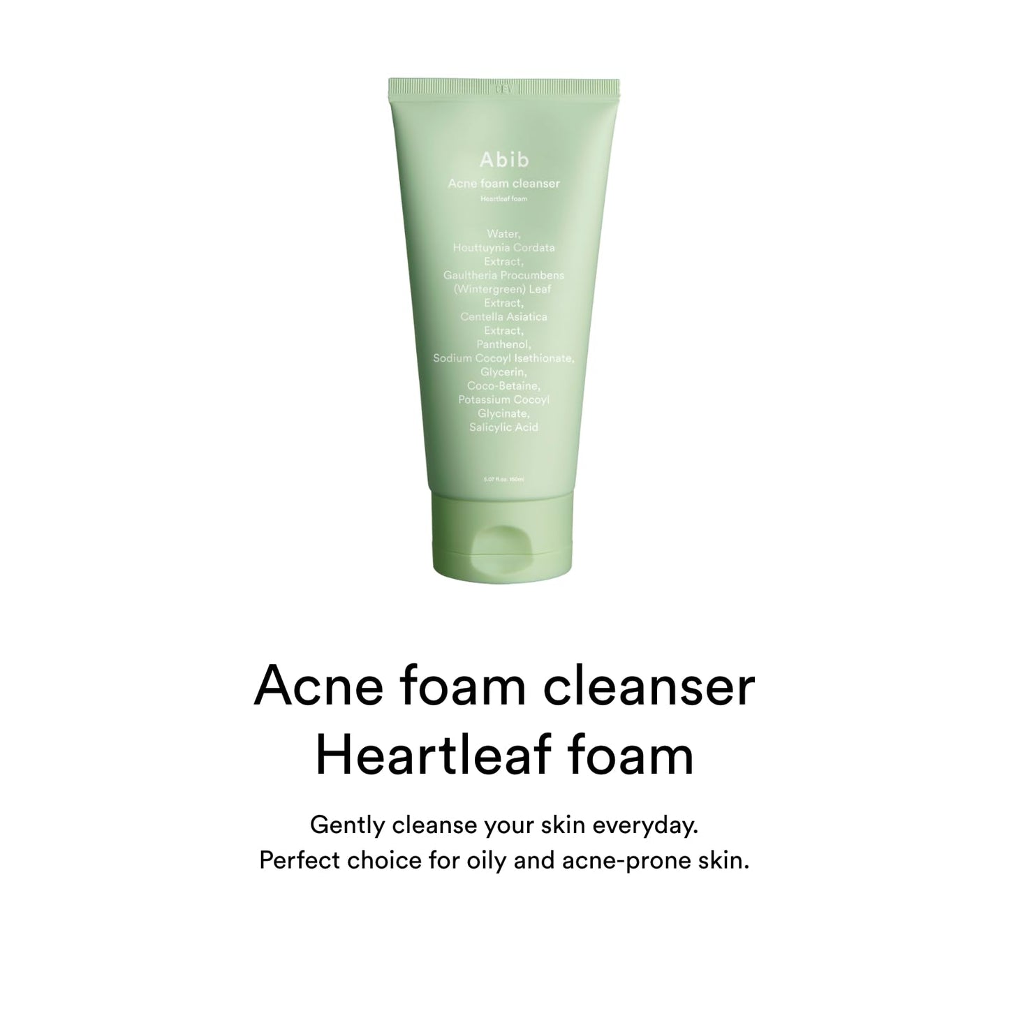 [Abib] Acne Foam Cleanser Heartleaf Foam 150mL