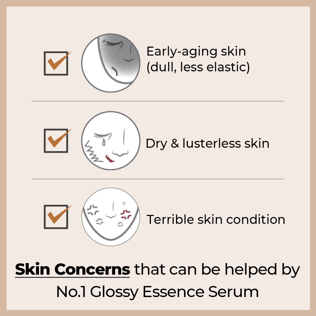 [numbuzin] No. 1 Glossy Essence Serum 50mL