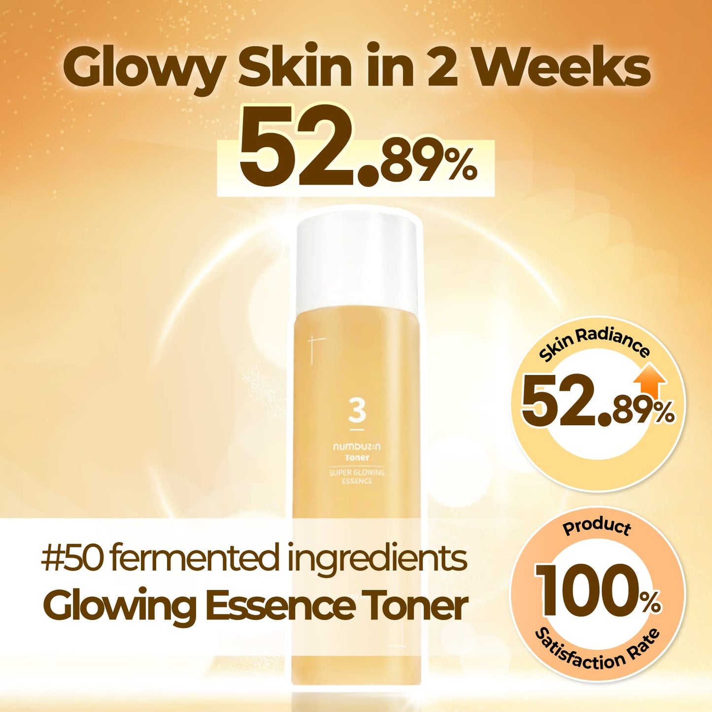 [numbuzin] No. 3 Super Glowing Essence Toner