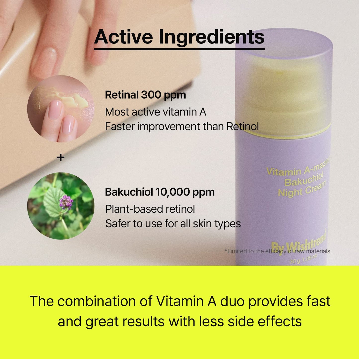 [By Wishtrend] Vitamin A-mazing Bakuchiol Night Cream 30g