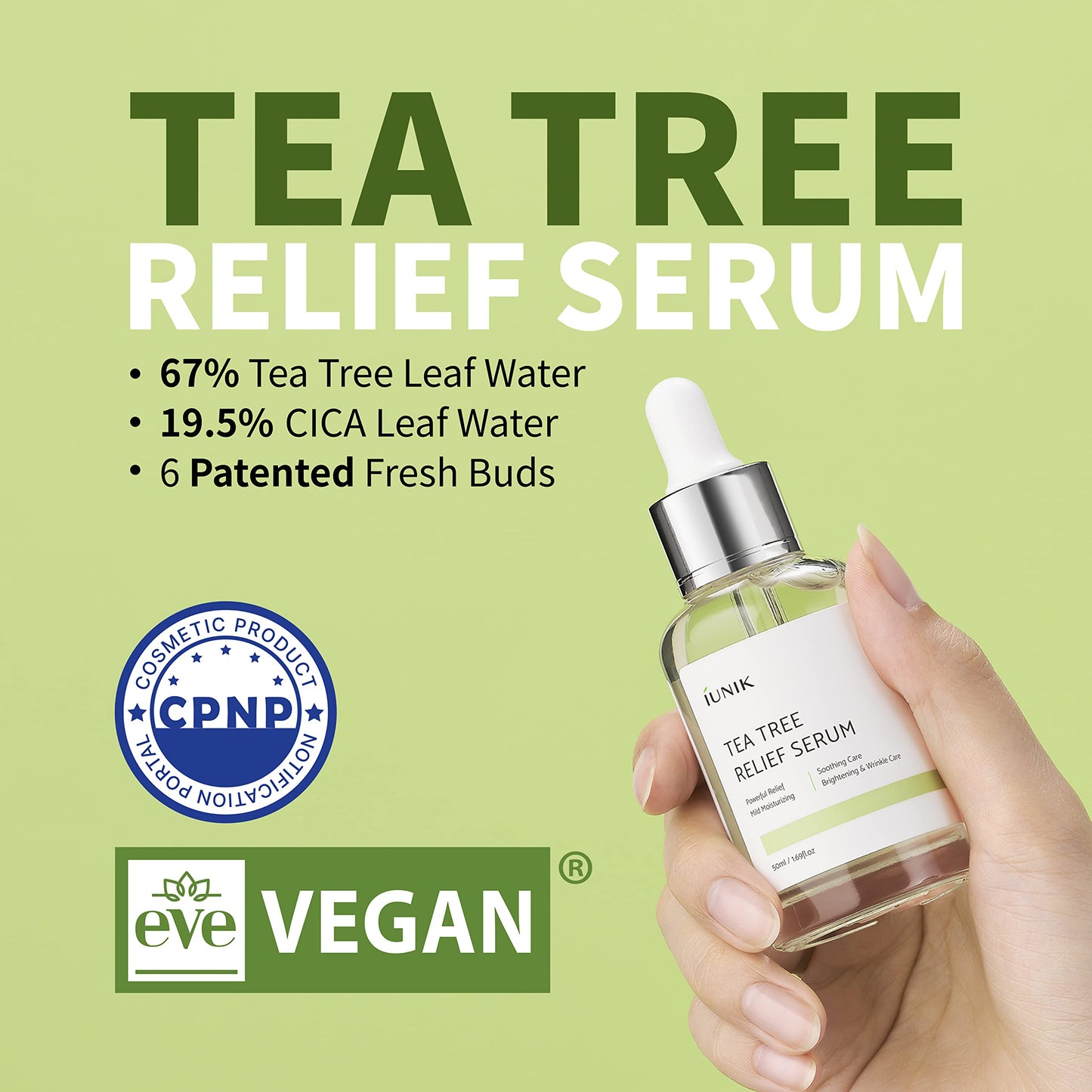 [iUNIK] Tea Tree Relief Serum 50ml