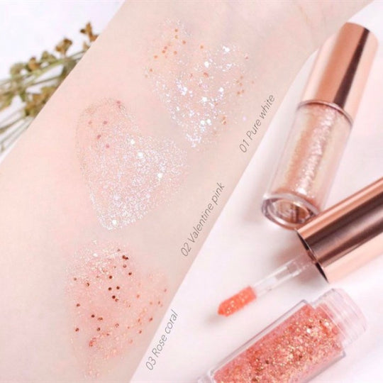 Peach C - Champagne Eye Glitter